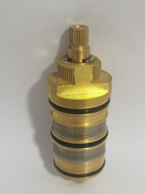 Cartucho del grifo de cobre amarillo de los accesorios del control de la temperatura del desviador 500000 veces
