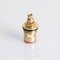 Cartucho termostático de cobre amarillo 2.5Mpa de la temperatura de la ducha AL2O3 del 97%