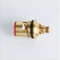 Cartucho termostático de cobre amarillo 2.5Mpa de la temperatura de la ducha AL2O3 del 97%